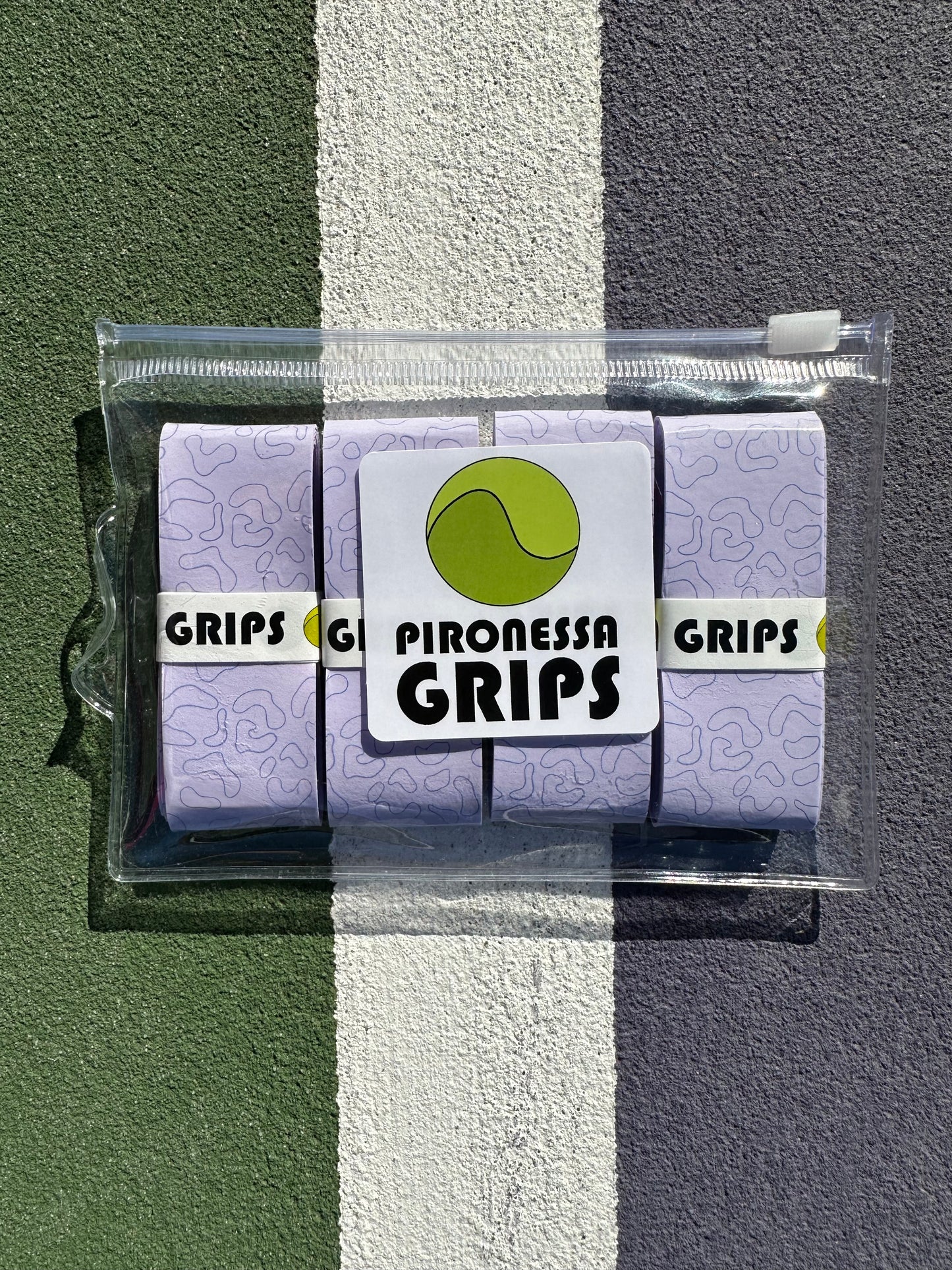 4 Purple Pironessa Tacky Tennis Grips