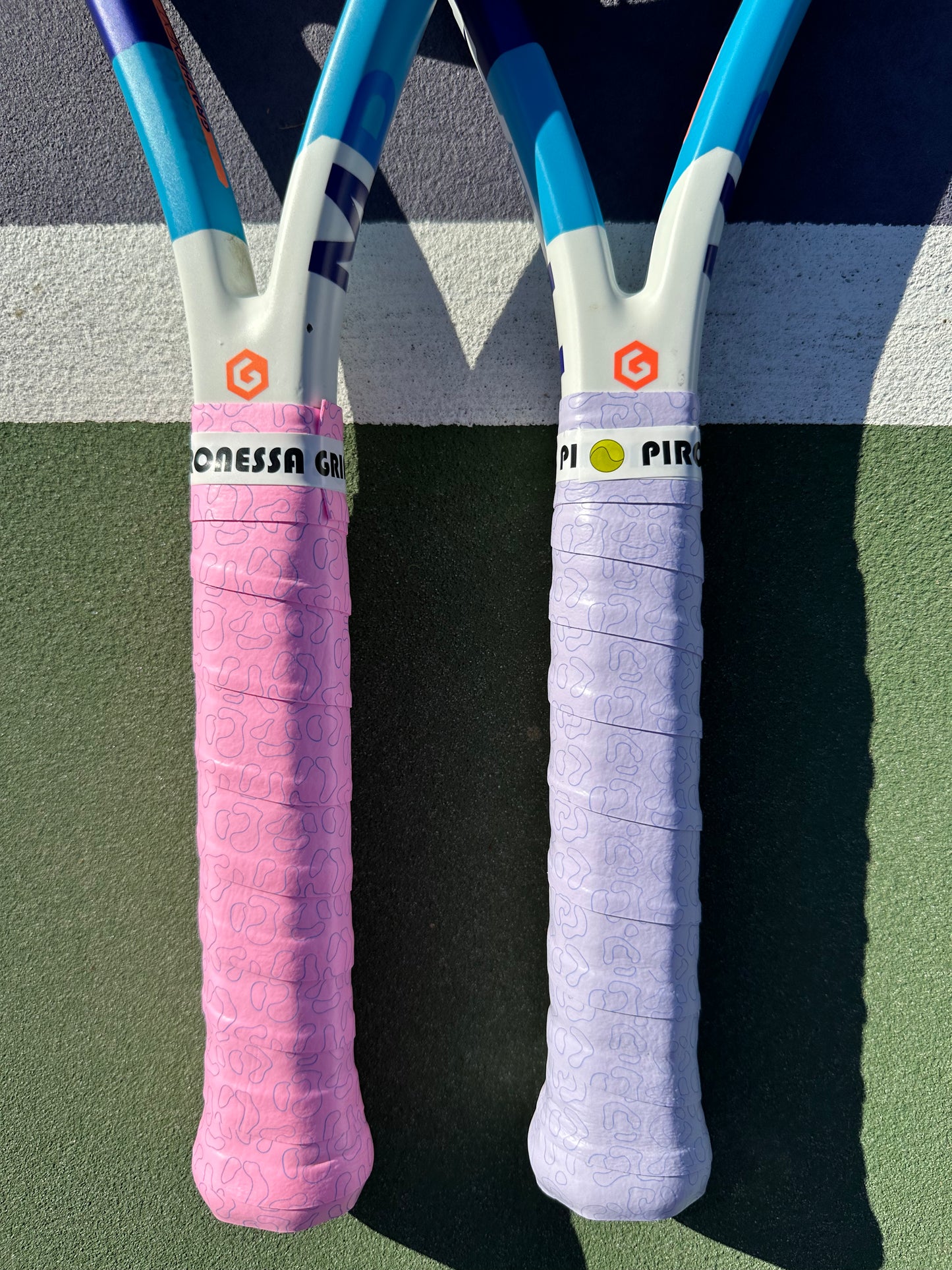 12 Purple Pironessa Tacky Tennis Grips