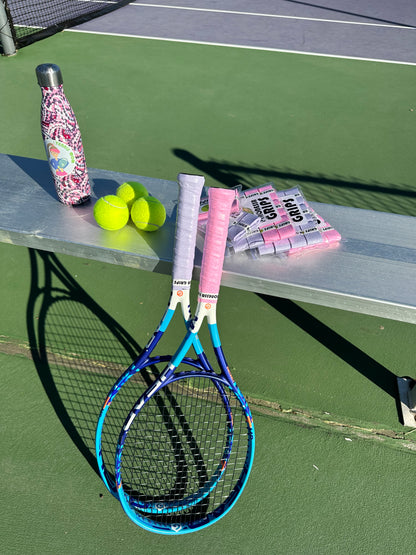 12 Pink Pironessa Tacky Tennis Grips